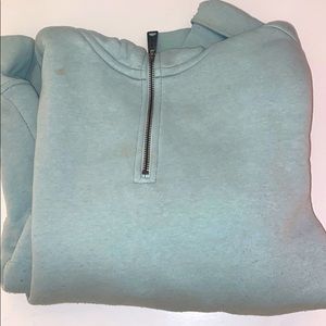 Mint color Carhartt Quarter Zip